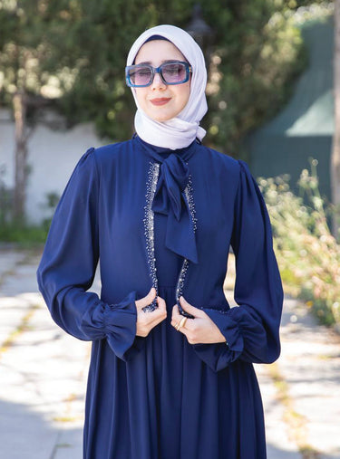 Navy Abaya