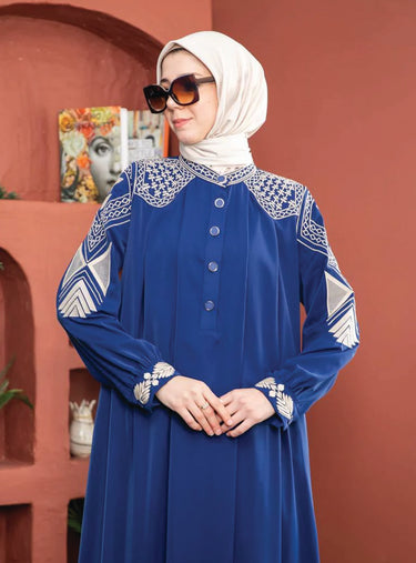 Navy Abaya