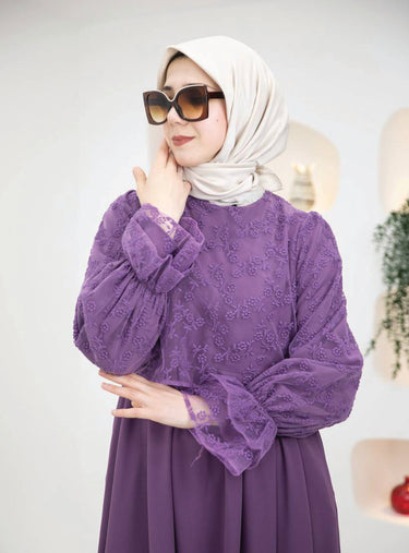 Purple Abaya