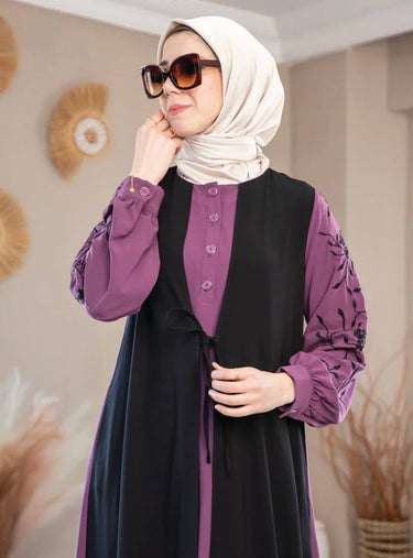 Mauve Abaya
