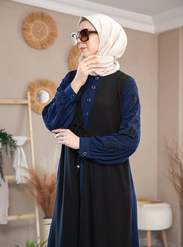 Navy Abaya